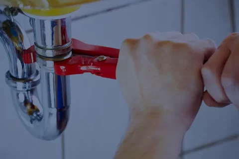 Plumber Repairing Pipe